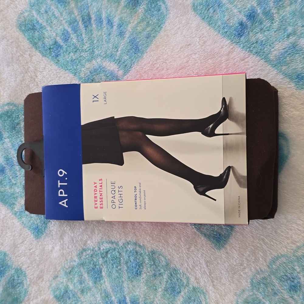 Brown Opaque Tights